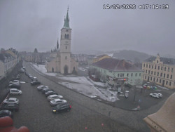 Náměstí, koste sv. Markéty