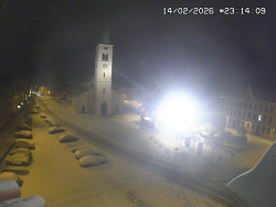 Náměstí, koste sv. Markéty