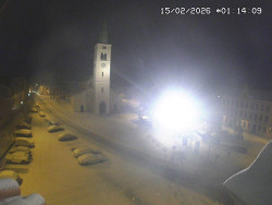 Náměstí, koste sv. Markéty