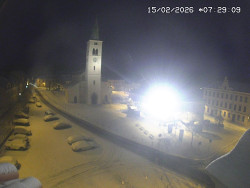 Náměstí, koste sv. Markéty