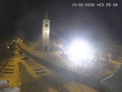 Náměstí, koste sv. Markéty