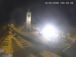 Náměstí, koste sv. Markéty