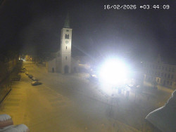 Náměstí, koste sv. Markéty