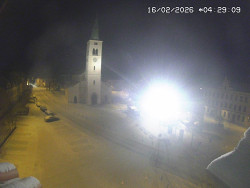 Náměstí, koste sv. Markéty