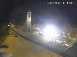 Náměstí, koste sv. Markéty