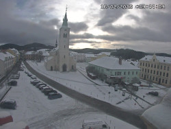 Náměstí, koste sv. Markéty