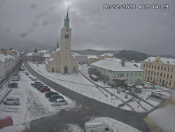 Náměstí, koste sv. Markéty