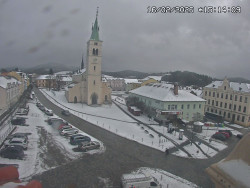 Náměstí, koste sv. Markéty