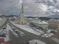 Náměstí, koste sv. Markéty