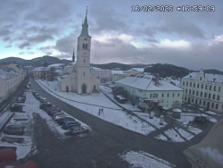 Náměstí, koste sv. Markéty