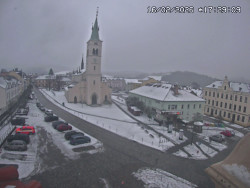 Náměstí, koste sv. Markéty