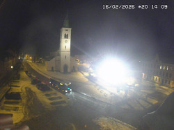 Náměstí, koste sv. Markéty