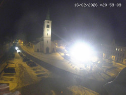 Náměstí, koste sv. Markéty