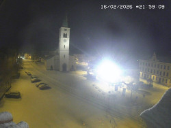 Náměstí, koste sv. Markéty