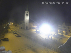 Náměstí, koste sv. Markéty