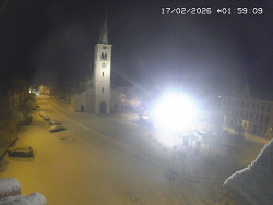 Náměstí, koste sv. Markéty