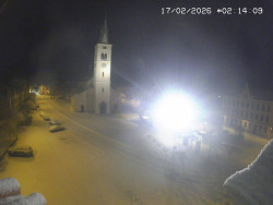 Náměstí, koste sv. Markéty