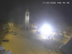 Náměstí, koste sv. Markéty