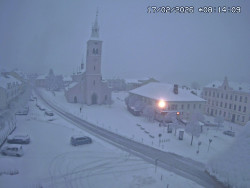 Náměstí, koste sv. Markéty