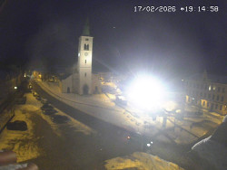 Náměstí, koste sv. Markéty