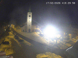 Náměstí, koste sv. Markéty