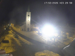 Náměstí, koste sv. Markéty