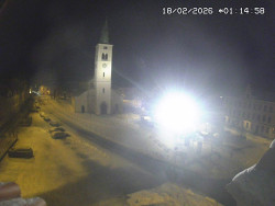 Náměstí, koste sv. Markéty