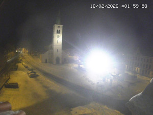 Město Kašperské Hory - Náměstí, koste sv. Markéty - 18.2.2026 v 01:00 Město Kašperské Hory - Náměstí, koste sv. Markéty - 18.2.2026 v 01:00