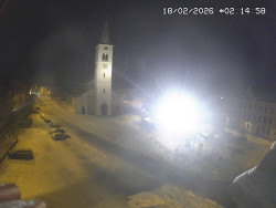 Náměstí, koste sv. Markéty