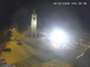 Město Kašperské Hory - Náměstí, koste sv. Markéty - 18.2.2026 v 03:00 Město Kašperské Hory - Náměstí, koste sv. Markéty - 18.2.2026 v 03:00