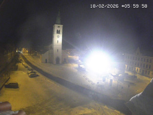 Město Kašperské Hory - Náměstí, koste sv. Markéty - 18.2.2026 v 05:00 Město Kašperské Hory - Náměstí, koste sv. Markéty - 18.2.2026 v 05:00