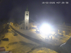 Město Kašperské Hory - Náměstí, koste sv. Markéty - 18.2.2026 v 06:30 Město Kašperské Hory - Náměstí, koste sv. Markéty - 18.2.2026 v 06:30