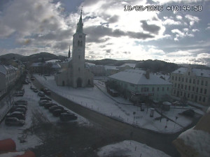 Město Kašperské Hory - Náměstí, koste sv. Markéty - 18.2.2026 v 09:45 Město Kašperské Hory - Náměstí, koste sv. Markéty - 18.2.2026 v 09:45