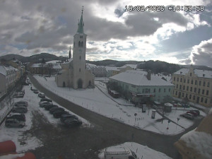 Město Kašperské Hory - Náměstí, koste sv. Markéty - 18.2.2026 v 10:00 Město Kašperské Hory - Náměstí, koste sv. Markéty - 18.2.2026 v 10:00