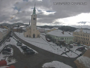 Město Kašperské Hory - Náměstí, koste sv. Markéty - 18.2.2026 v 11:30 Město Kašperské Hory - Náměstí, koste sv. Markéty - 18.2.2026 v 11:30