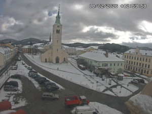 Město Kašperské Hory - Náměstí, koste sv. Markéty - 18.2.2026 v 12:00 Město Kašperské Hory - Náměstí, koste sv. Markéty - 18.2.2026 v 12:00