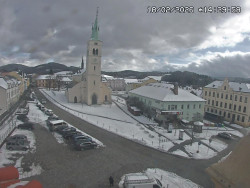 Náměstí, koste sv. Markéty