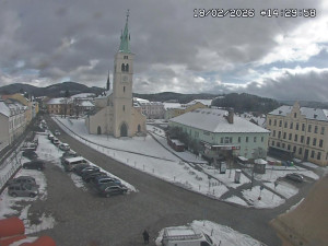 Město Kašperské Hory - Náměstí, koste sv. Markéty - 18.2.2026 v 13:30 Město Kašperské Hory - Náměstí, koste sv. Markéty - 18.2.2026 v 13:30