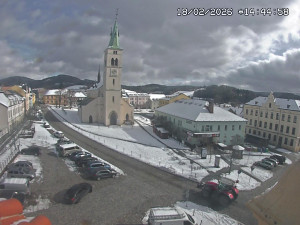 Město Kašperské Hory - Náměstí, koste sv. Markéty - 18.2.2026 v 13:45 Město Kašperské Hory - Náměstí, koste sv. Markéty - 18.2.2026 v 13:45