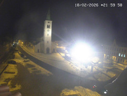 Náměstí, koste sv. Markéty