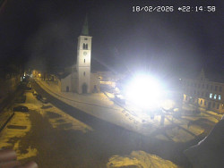 Náměstí, koste sv. Markéty