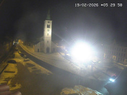 Náměstí, koste sv. Markéty