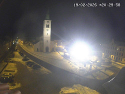 Náměstí, koste sv. Markéty