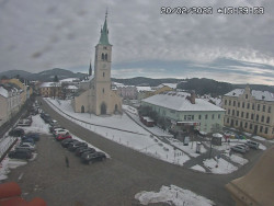 Náměstí, koste sv. Markéty