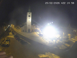 Náměstí, koste sv. Markéty