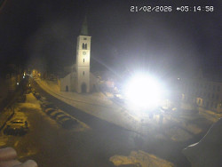 Náměstí, koste sv. Markéty