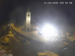 Náměstí, koste sv. Markéty