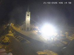 Náměstí, koste sv. Markéty