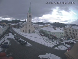 Náměstí, koste sv. Markéty