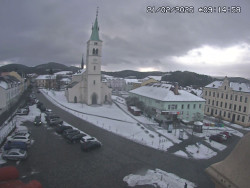 Náměstí, koste sv. Markéty